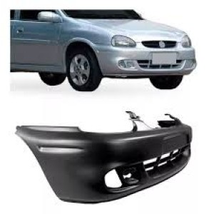 PARACHOQUE DIANTEIRO CORSA/ CLASSIC 00/01/02/03/04/05/06/07/08/09 COM FURO LISO