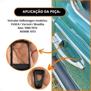 Conjunto Calços Maçaneta externa porta Gol 84 à 96 - 22603