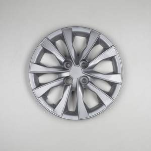 Jogo 4 Calota Aro 14  Prata Fiat Mobi 2021