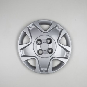 Jogo Calota Ford Fiesta Sedan Aro 14 2011 2012 2013 Prata