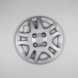 Jogo Calota Fiesta Sedan 2011 2012 2013 Aro 14 Prata 4 Peças