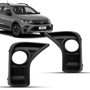 MOLDURA FAROL AUXILIAR SAVEIRO CROSS G5 09/10/11/12 DIREITO