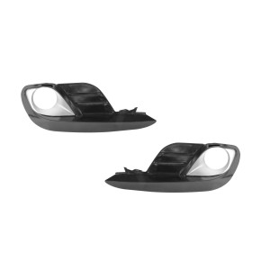 MOLDURA FAROL AUXILIAR GRAN SIENA 13/14/15/16/17 COM FURO ESQUERDO