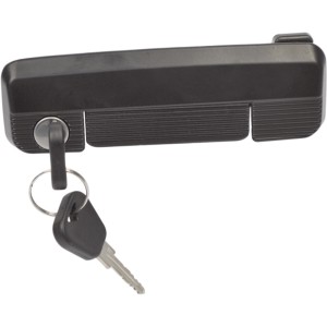 MAÇANETA EXTERNA PORTA FIAT 147 C/CHAVE PRETA LD -  60728
