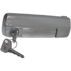 MAÇANETA EXT. PORTA FIAT 147 C/CHAVE CROMADA LD - 60724
