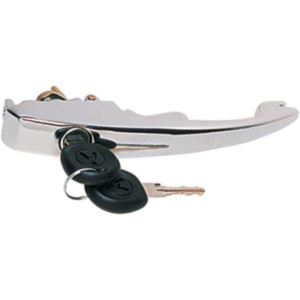 MAÇANETA EXT. PORTA FUSCA 77/ CROMADA C/CHAVE -  20215