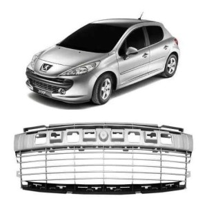 GRADE PARACHOQUE PEUGEOT 207 08/09/10/11/12/13  PRATA