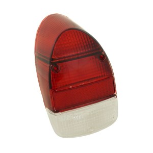 LENTE LANT.TRAS. VW FUSCA 1500 VERMELHA/BRANCA