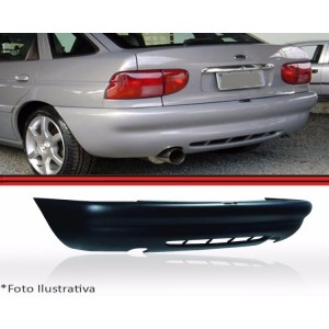 PARACHOQUE TRASEIRO ESCORTE ZETEC HATCH 97/98/99/00/01/02/03 PRETO