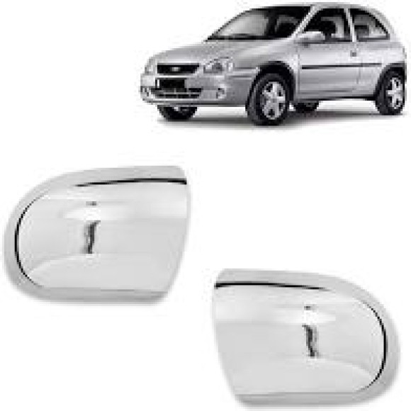 CAPA RETROVISOR GM CORSA 95/15 CROMADO LD