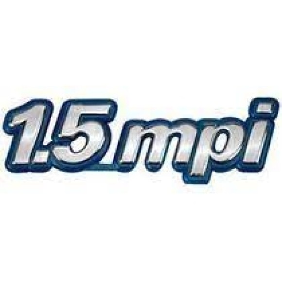 EMBLEMA (1.5-MPI) FIAT TODOS 95/00 CROMADO COM FUNDO AZUL
