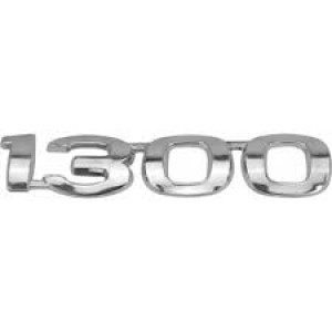 EMBLEMA (1300) VW FUSCA 1300 67/83 CROMADO