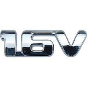 EMBLEMA (16V) FIAT PALIO/ STRADA 11/17 CROMADO