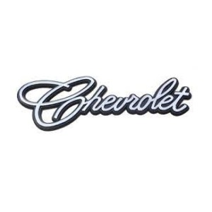 EMBLEMA (CHEVROLET) GM CHEVETTE 74/80 CROMADO MANUSCRITO