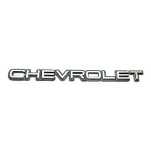 EMBLEMA (CHEVROLET) OMEGA/VECTRA 94/96 CROMADO COM FUNDO PRETO