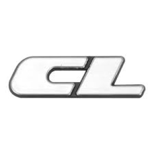 EMBLEMA (CL) VW TODOS /97CINZA ESCOVADO COM FUNDO PRETO