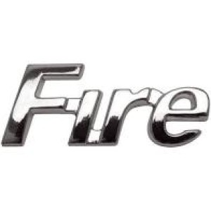 EMBLEMA (FIRE) FIAT TODOS MODELO FIRE 00/ CROMADO