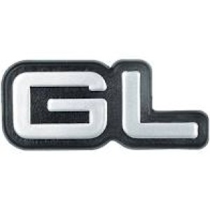 EMBLEMA (GL) IPANEMA/ KADETT/ MONZA 91/96 CROMADO FUNDO PRETO