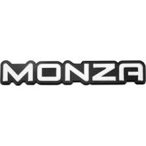 EMBLEMA (MONZA) 91/96 CINZA COM FUNDO PRETO