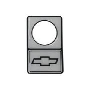 EMBLEMA RESINADO PROTETOR CILINDRO DE PORTA (CHEVROLET)