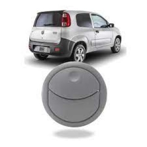 GRADE DIFUSOR AR UNO VIVACE 11/12/13/14 CENTRAL CINZA