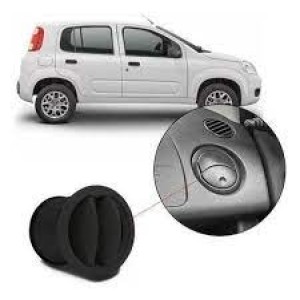 GRADE DIFUSOR AR UNO VIVACE 11/12/13/14 LATERAL PRETO