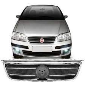 07GRADE IDEA 03/04/05/06/07/08/09/10 PRETA COM FRISO CROMADO