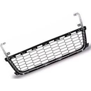 GRADE PARACHOQUE SANDERO 12/13/14 PRETA COM FRISO CROMADO