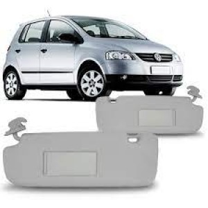 QUEBRA SOL FOX 03 /12 CINZA C/ ESPELHO LE